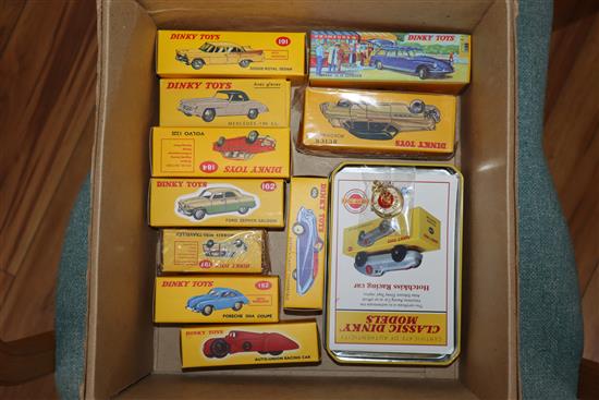 A quantity of Editions Atlas Dinky toys (boxed)